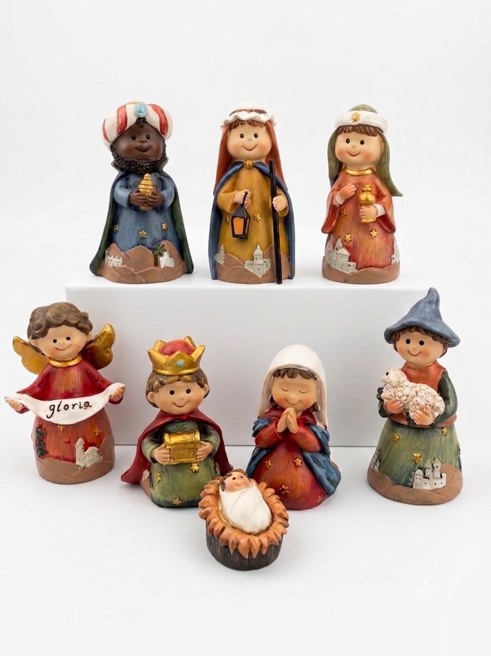 8 Piece Children’s Christmas Nativity Set